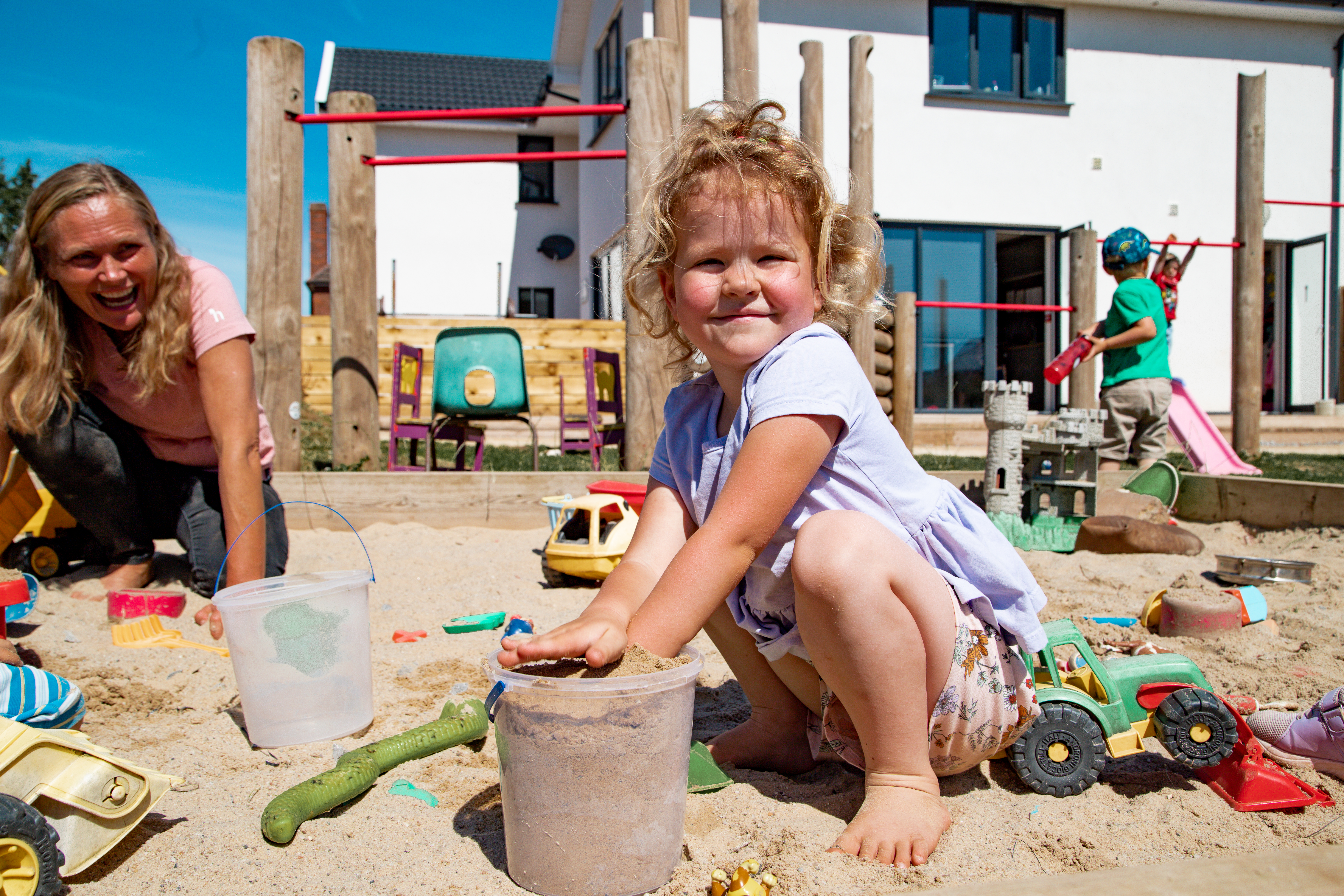 child playing